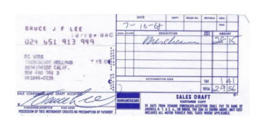 Bruce Lee - Une sélection de 5 objets collector 